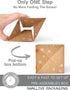 Packaging 60pcs Christmas Individual Cupcake Containers with Window and Insert, Pre-Assembled Cocoa Bomb Christmas