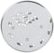 Waring Commercial Medium Shredding Disc for Food Processor, 5/32-Inch, Silver