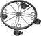 Chinpakden Plant Caddy with Wheels - 10.24" Plant Stand with Wheels, 360 Lockable