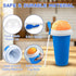 3 Pack Frozen FANS-ONE Slushie Cup, Magic Slushy Cup, Reusable Slushy Maker Cup for Juice Ice Cream Milk Yogurt, DIY