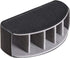 Ayunga 5 PU Leather Remote Control Holder,TV Remote Caddy with Compartments,Bedside Table and Desktop Supply