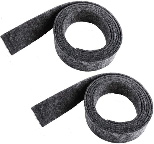 33001807 Dryer Drum Felt Seal Kit (2 Packs) - Exact Fit for Whirlpool May-tag, Replaces AP4043269 AH2035631