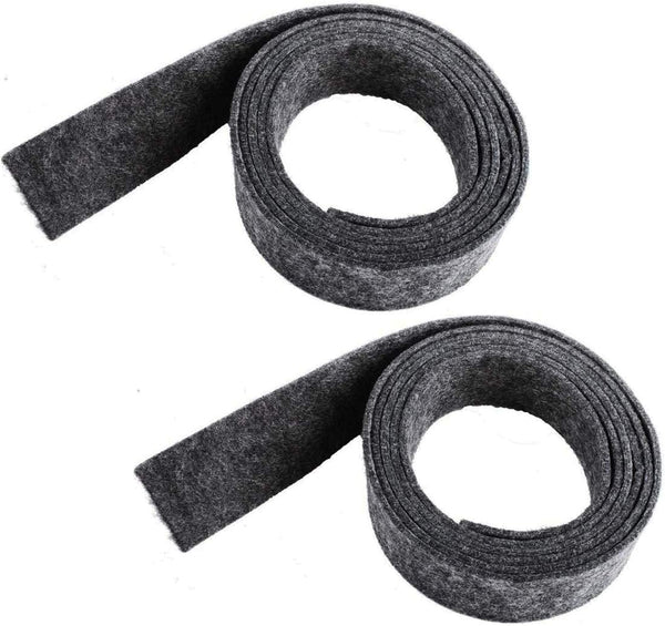 33001807 Dryer Drum Felt Seal Kit (2 Packs) - Exact Fit for Whirlpool May-tag, Replaces AP4043269 AH2035631