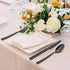 LIANYU 20-Piece Black Silverware Set with Tray - Stainless Steel Flatware Cutlery Set for 4 - Dishwasher Safe