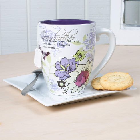 Pavilion Mark My Words Grandmother Ceramic Mug, 20-Ounce, 4-3/4-Inch