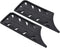PATIKIL Plastic Safety Knife Cover Sleeves, 2 Pack for 7" Nakiri Knife, Universal Blade Protector, Black