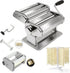 MZTOGR Pasta Maker Machine with 9 Adjustable Thickness Settings, 2 in 1 Noodle