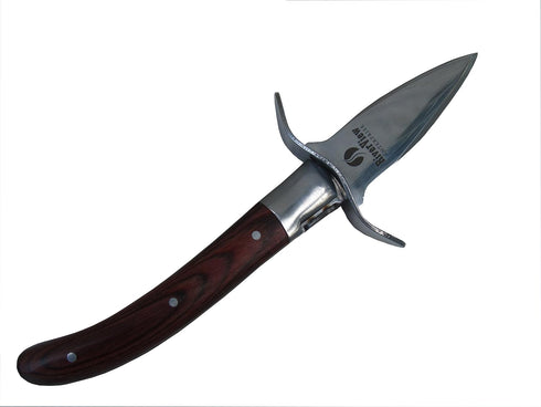 RiverView Enterprise Oyster Shucking Knife, Stainless Steel, Clam/Shellfish Opener, Seafood Knife
