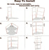 2-Tier Bathroom Countertop Organizer - Rose Gold Vanity Tray Cosmetic & Makeup Storage, Kitchen Spice Rack Standing
