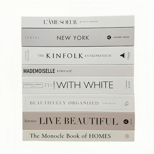 Ediactcyl 8 Pack (M27) Decorative Books, Decoration Faux Books for Hardcover Home Decor | Fake Book Stacks Display