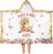 Caiibaoob Cat Hooded Bath Towels for Girls,Soft Cotton Swimming Shower Beach Blanket (Cat)