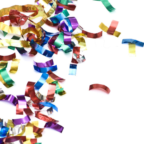 LARGE Metallic Confetti, Jumbo Mylar Rainbow Foil Bag for New Years, Birthdays, Weddings (300 Grams, 7,500 PCS)