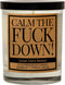 Funny Candles Gifts for Women and Men - Calm The F Down Birthday Candles for Friends, 100% Soy Wax