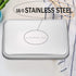 TeamFar Stainless Steel Baking Sheet, Healthy Non-Toxic Cookie Pan, Easy Clean & Dishwasher Safe