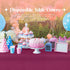Mountclear Disposable Plastic Tablecloths for Parties, Pack of 12, 54x108” Rectangle for Events