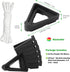 12 Pack ORIMERC Adjustable Plant Pot Toes with Watering Wick, Plant Pot Riser Support Planter Off Deck Floor to Prevent