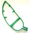 BANANA LEAF OUTLINE TROPICAL PLANT LEAVES COOKIE CUTTER MADE IN USA PR3761