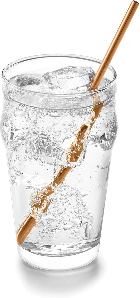 Outset Copper Straight Reusable Straws - 1 x 3.5 x 8.5 inches