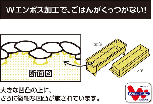 Akebono Sangyo CH-2015 Sushi Mold - Thick Roll, Yellow, Made in Japan, Easy to Make Sushi Rolls