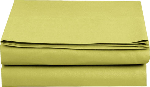 Elegant Comfort Premium Hotel Quality 1-Piece Flat Sheet, Luxury and Softest 1500