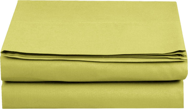 Elegant Comfort Premium Hotel Quality 1-Piece Flat Sheet, Luxury and Softest 1500