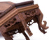 6.5" THY COLLECTIBLES Beautiful Hand Craft Hexagon Rosewood Oriental Fishbowl Vase Stand