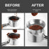 1pc Espresso Dosing Funnel 51/53/58mm, Aluminum Coffee Dosing Ring for Home Coffee Bar Shop Essential Accessories