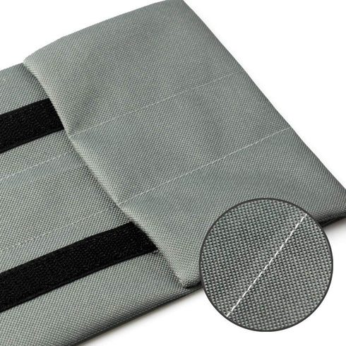 Waterproof Twin Door Draft Stopper - Adjustable Size 30" to 36" Weather Stripping Noise Blocker