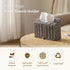Unjumbly Hand Towel Box Cover, Designed for Kleenex Disposable Hand Towels, Paper Rope Tissue Box for Bathroom, Powder