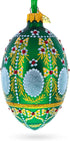 1908 Alexander Palace Royal Egg Glass Ornament, 4 Inches