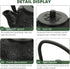 Luxshiny Cast Iron Teapot - Mini Iron Teapot, Chinese Kung Fu Teapot for Office, Home, Tea House, Stove Kettle, Chinese