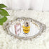 Oval Decorative Mirror Tray - French Style Makeup Organizer, Jewelry Organizer, 9.8"x14.6"