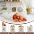 2-Pack 12x17.5 Inch Linen Bread Bags for Homemade Bread & Sourdough, Unbleached with TPU Lining - Reusable Washable