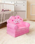 1-3, MOONBEEKI Kids Couch Fold Out, Foldable Princess Chair for Toddlers Kids Furniture for Playroom, Gift for Birthday