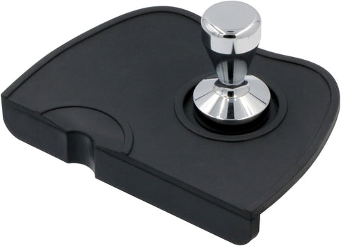 Handook Espresso Tamper Mat, 8.3 x 5.9 Inch Coffee Mat for Espresso Machine, Barista Tools, Black