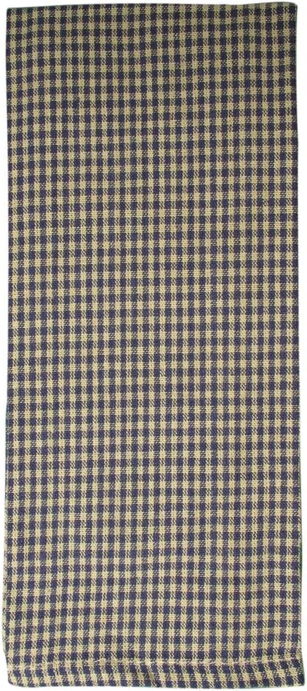 fillURbasket Black Farmhouse Kitchen Towels - Set of 3 Striped Buffalo Checked Plaid Dish Towels for Decor