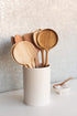Now Designs Terrain Sandstone Utensil Crock, Natural Kitchen Storage