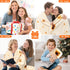 CASOFU Burritos Tortilla Throw Blanket - Funny Taco Food Blanket, 285 GSM Soft Flannel, 47 inches, Beige