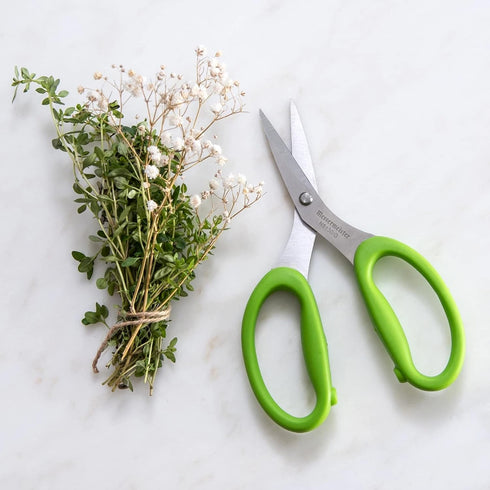 Messermeister 6-Inch Culinary Scissors, Green - All-Purpose Kitchen Scissors with 2Cr13 Stainless Steel & Nylon