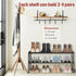 Closet KEETDY Heavy Duty Shoe Rack for Entryway, Stackable Shoe Organizer for Small Space Metal Shoe Rack Shelf Storage
