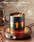 36W 130-176 2-12H SWEETFULL Mug Warmer - Upgraded Coffee Cup Warmer for Desk with Digital Display, Timer Auto Shut Off