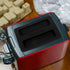 BESTonZON Silicone Toaster Dust Covers, 2 Slice Electric Bread Maker Upper Covers in Black