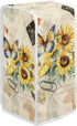 Can Opener Cover Bottle Opener Dust Cover Dust Protection Stain Resistant Kitchen Appliance Cover Washable Keep Your Kitchen Clean for Women Gift, Butterfly Sunflower Retro by NETILGEN