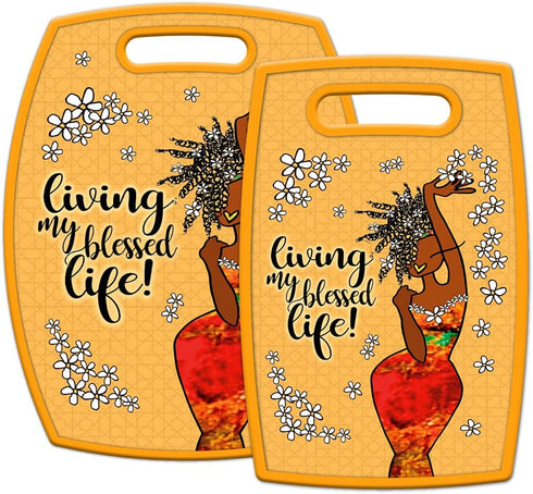 Living My Blessed Life Cutting Board Set (CBS157)