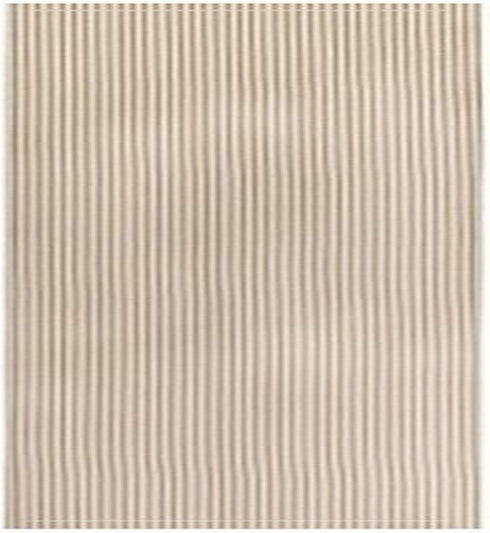 Heritage Lace Tan/White Ticking Reversible Table Runner, 20" x 54", TK-2054T