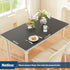 16 40 Inch, 1.5mm OstepDecor Black Table Protector x Thick Plastic Table Cover Protector, PVC Table Top Protector