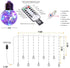 8 200 Decorman Wishing Ball Curtain Lights, Modes LED Window USB Fairy Firefly Twinkle Globe Timer String Lights