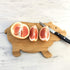 Bamboo Wood Cutting Board Serving Board, 1 Pack, 13.75"x8.25"