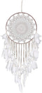 Tvoip Dream Catcher - Handmade Feather Dreamcatchers for Wall Hanging, Bedroom Home Decoration (Dia 15.75inch)