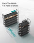 5-Tier Closet, ULSH55H SONGMICS Shoe Rack, Shoe Storage for Hallway Slim and Space-Saving, Metal Frame, Non-Woven